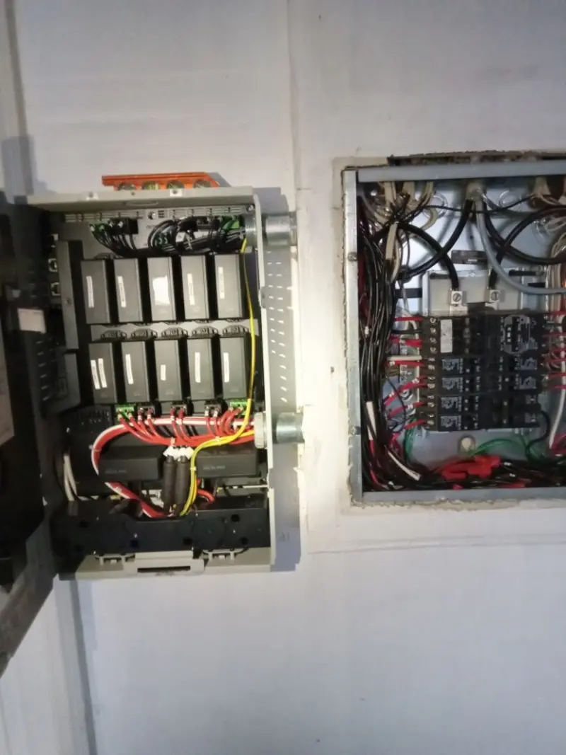 Electrical panel upgrade completed for Indoor Lighting Installation in Pleasant Hill